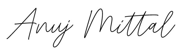 Anuj Mittal signature